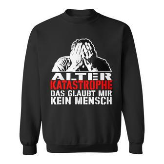 Vintage Alter Katastrophe Das Beliet Me No Mensch Sl Sweatshirt - Seseable