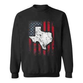 Vintage American Us Flag Texas Austin Sweatshirt - Monsterry