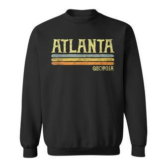 Vintage Atlanta Georgia Ga Love Souvenir Sweatshirt - Monsterry