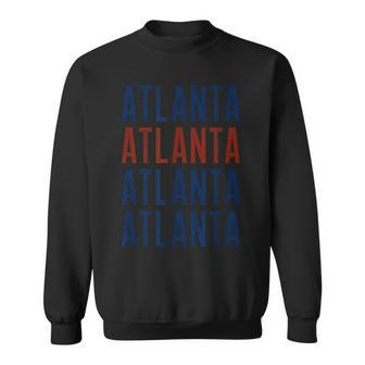 Vintage Atlanta Retro Throwback Sweatshirt - Monsterry