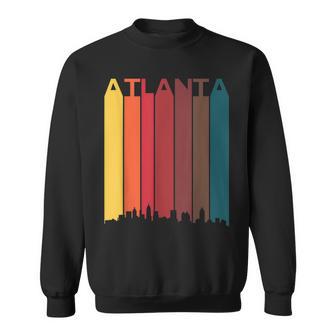 Vintage Atlanta Skyline Atlanta Vacation Retro Atlanta Pride Sweatshirt - Monsterry UK