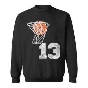 Vintage Basketball Jersey Number 13 Player Number Sweatshirt - Monsterry AU