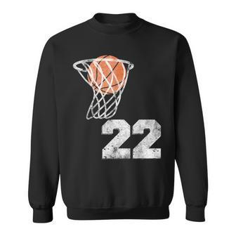 Vintage Basketball Jersey Number 22 Player Number Sweatshirt - Monsterry AU