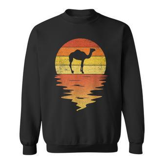 Vintage Camel 70S Vintage Retro Sunset Camel Sweatshirt - Monsterry UK