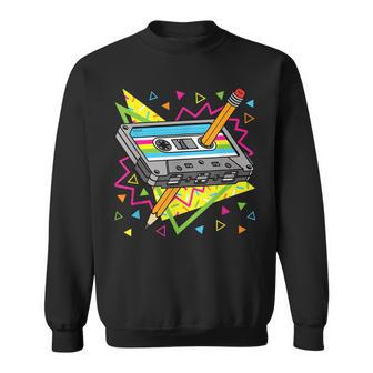 Vintage Cassette Tape 70S 80S 80S Party Outfit Nostalgia Sweatshirt - Monsterry
