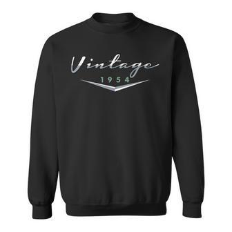 Vintage Classic Car 1954 64Th Birthday Idea Sweatshirt - Monsterry DE