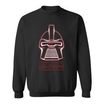 Vintage Classic Cylon By Your Command Quote Sweatshirt - Monsterry CA