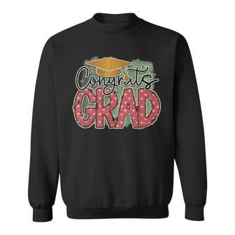 Vintage Congrats Grad Sweatshirt - Monsterry CA