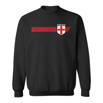 Vintage England Flag English Crest Great Britain Uk Sweatshirt - Monsterry AU