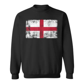 Vintage English Banner Fan England Flag Retro Sweatshirt - Monsterry