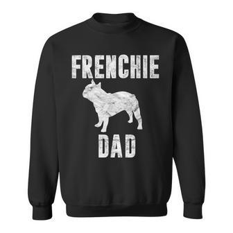 Vintage French Bulldog Dad Dog Daddy Frenchie Father Sweatshirt - Monsterry DE
