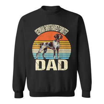 Vintage German Shorthaired Pointer Dog Lovers Father's Day Sweatshirt - Thegiftio UK