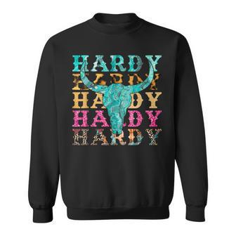 Vintage Hardy Western Country Music Sweatshirt - Seseable