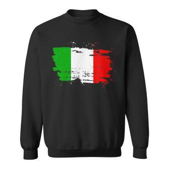 Vintage Italy 2021 Retro Italian Flag Football Soccer Fans Sweatshirt - Monsterry UK