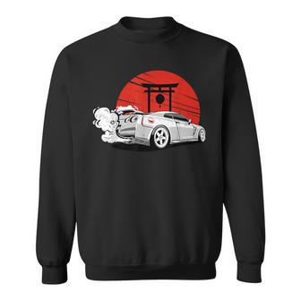 Vintage Japanese Streetcar Racing Turbo Sports Car Sweatshirt - Monsterry AU