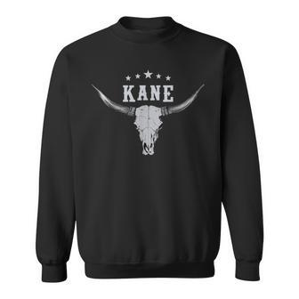 Vintage Kane First Name Personalized Retro 80'S Apparel Sweatshirt | Mazezy