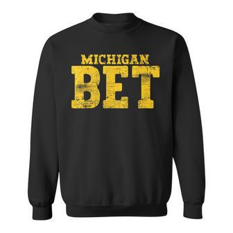 Vintage Michigan Bet Sweatshirt - Thegiftio UK