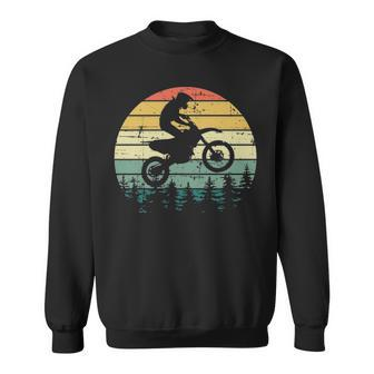 Vintage Motocross Sunshine Dirt Bike Sweatshirt | Mazezy