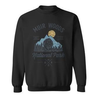 Vintage Muir Woods National Park Hiking Camping Sweatshirt - Monsterry DE