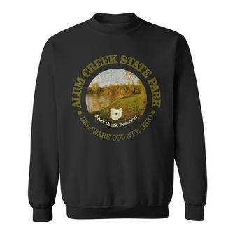 Vintage Nature Alum Creek State Park Hiking Mountain Sweatshirt - Monsterry DE