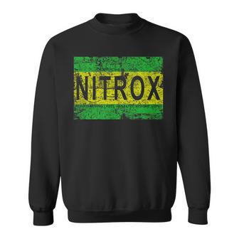 Vintage Nitrox Flag Diver Scuba Diving Sweatshirt - Monsterry AU