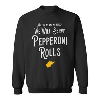 Vintage Pepperoni Rolls West Virginia Retro Wv Sweatshirt - Monsterry UK