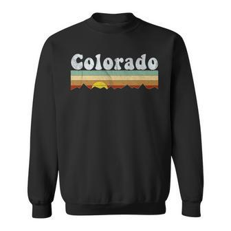 Vintage Retro 70S Colorado Sweatshirt | Mazezy