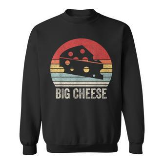 Vintage Retro Big Cheese Ceo Boss Owner Sweatshirt - Monsterry AU