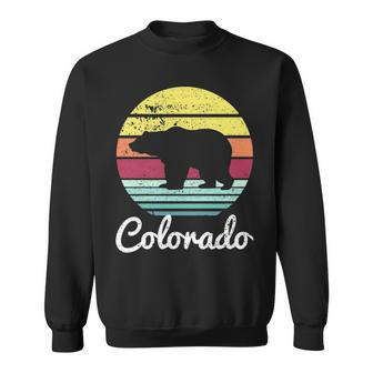 Vintage Retro Co Colorado Wildlife Bear Adventure Sweatshirt | Mazezy