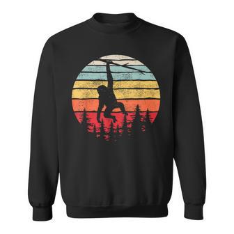 Vintage Retro Monkey Wild Animal Lover Sweatshirt - Monsterry