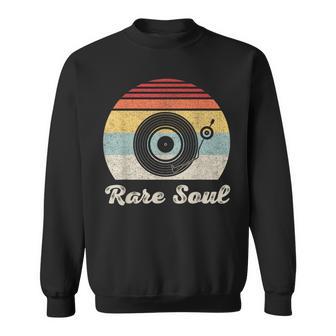 Vintage Retro Rare Soul Dj Turntable Music Old School Sweatshirt - Monsterry CA