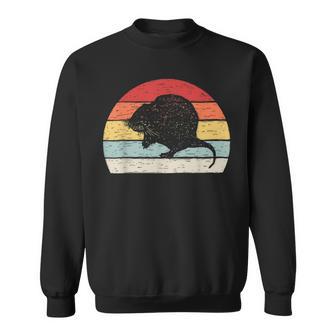 Vintage Retro Wühlmaus Sweatshirt - Geschenkecke