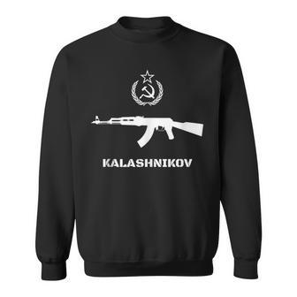 Vintage Soviet Kalashnikov Ak-47 Ussr Russian Gun Rifle Sweatshirt - Monsterry AU