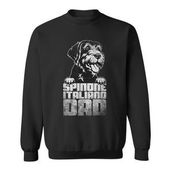 Vintage Spinone Italiano Papa Spinone Italiano Hund Sweatshirt - Geschenkecke