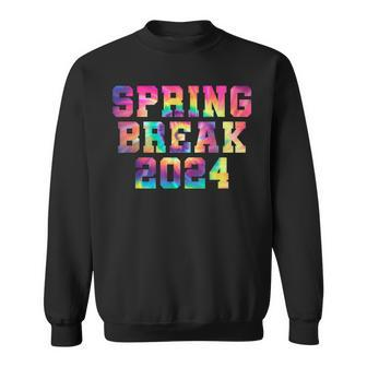 Vintage Spring Break 2024 Beach Week Group Vacation Sweatshirt - Seseable