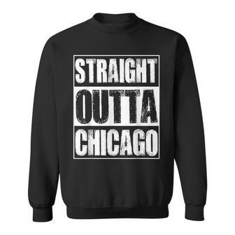 Vintage Straight Outta Chicago Sweatshirt - Monsterry CA