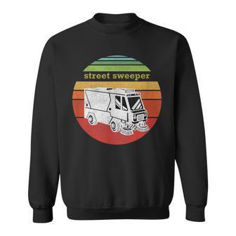 Vintage Street Sweeper Occupation Retro Graphic Sweatshirt - Monsterry