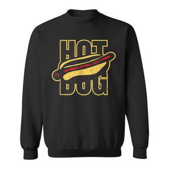 Vintage Style Hot Dog Sweatshirt - Monsterry DE
