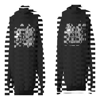 Vintage Surfboard I Classic Surfboarder Retro Surfer Retro Sweatshirt | Mazezy