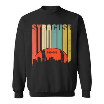 Vintage Syracuse Rugby Football New York Sweatshirt - Monsterry