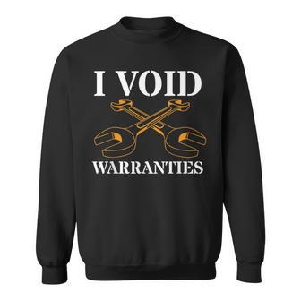 I Void Warranties Wrench For Car Lovers & Mechanics Sweatshirt - Monsterry DE