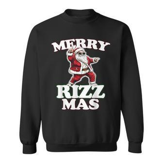 W Rizz Santa Merry Rizzmas Sweatshirt | Mazezy