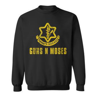 Waffen N Moses Israels Defense Forces Idf Tzahal Krav Maga Sweatshirt - Seseable