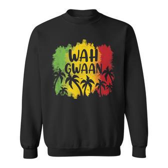 Wah Gwaan Jamaican Jamaica Slang Sweatshirt - Monsterry AU