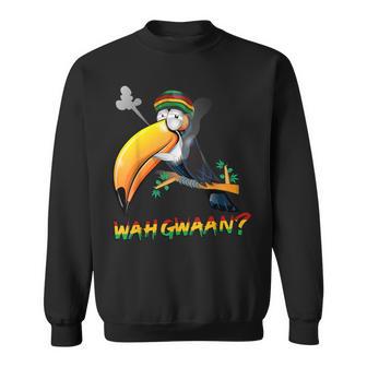 Wah Gwaan Patois Jamaica Toucan Jamaican Slang Sweatshirt - Monsterry AU