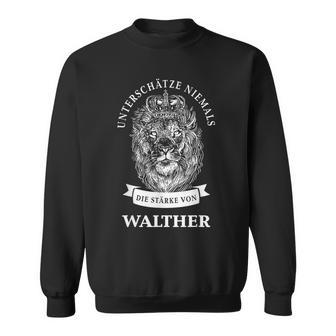 Walther Name Lion Sweatshirt | Mazezy