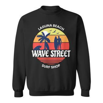 Wave Street Surf Shop Sunrise Logo Sweatshirt - Monsterry CA