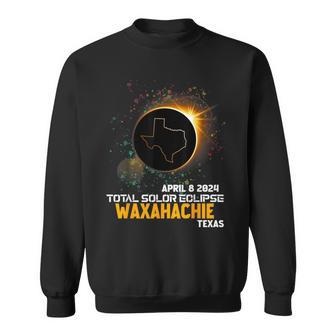 Waxahachie Texas Total Solar Eclipse 2024 Sweatshirt - Monsterry DE