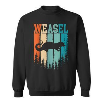 Weasel Retro Vintage Sweatshirt - Monsterry AU