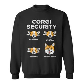 Welsh Corgi Security Animal Pet Dog Lover Owner Sweatshirt - Monsterry CA